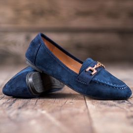 Abloom Velúr urak díszítéssel kék 1