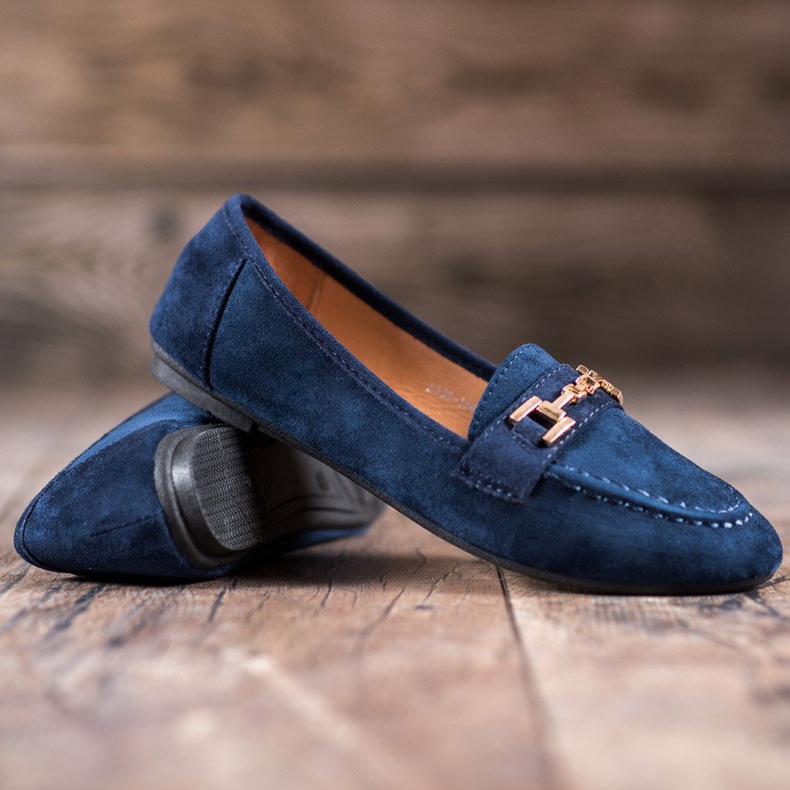 Abloom Velúr urak díszítéssel kék 1