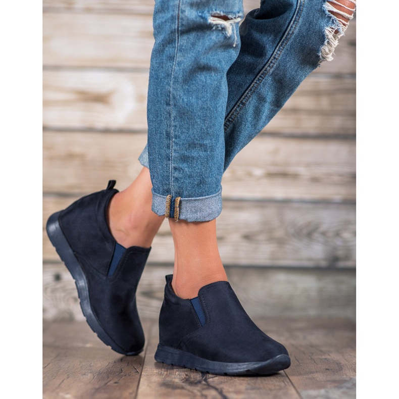 Sport Női Slip-On cipő kék 2