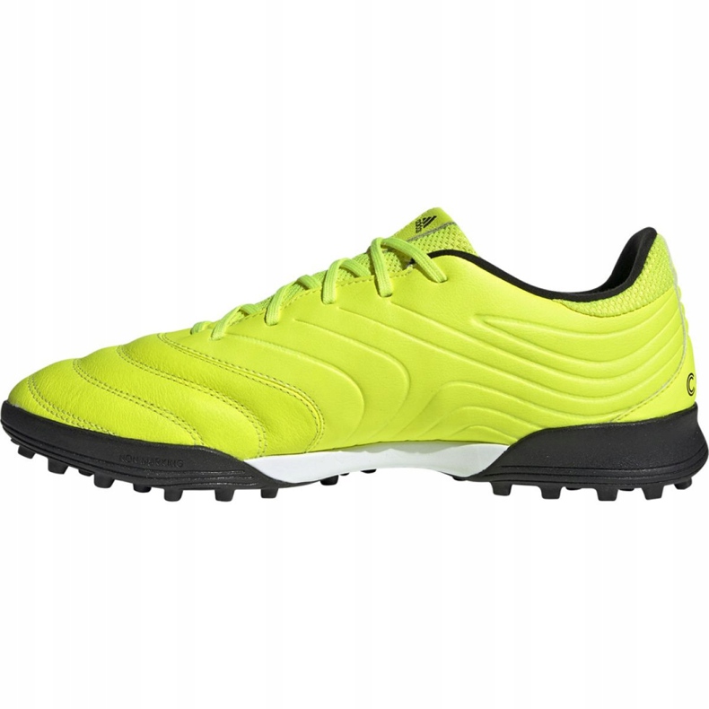 Adidas Copa 19.3 Tf M F35507 futballcipő sárga sárga 1