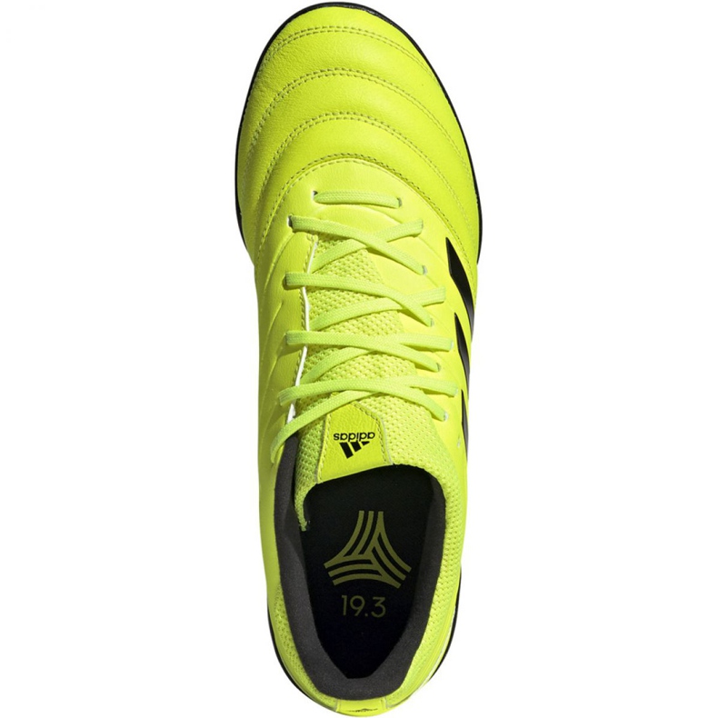Adidas Copa 19.3 Tf M F35507 futballcipő sárga sárga 2