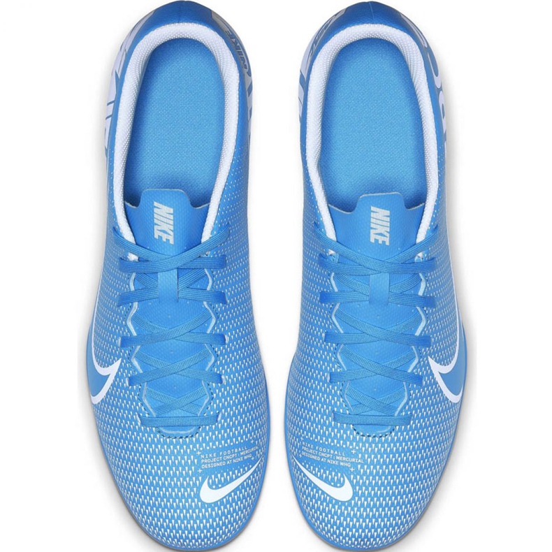 Nike Mercurial Vapor 13 Club FG / MG M AT7968-414 futballcipő kék kék 1 Nike Mercurial Vapor 13 Club FG / MG M AT7968-414 futballcipő kék kék 1