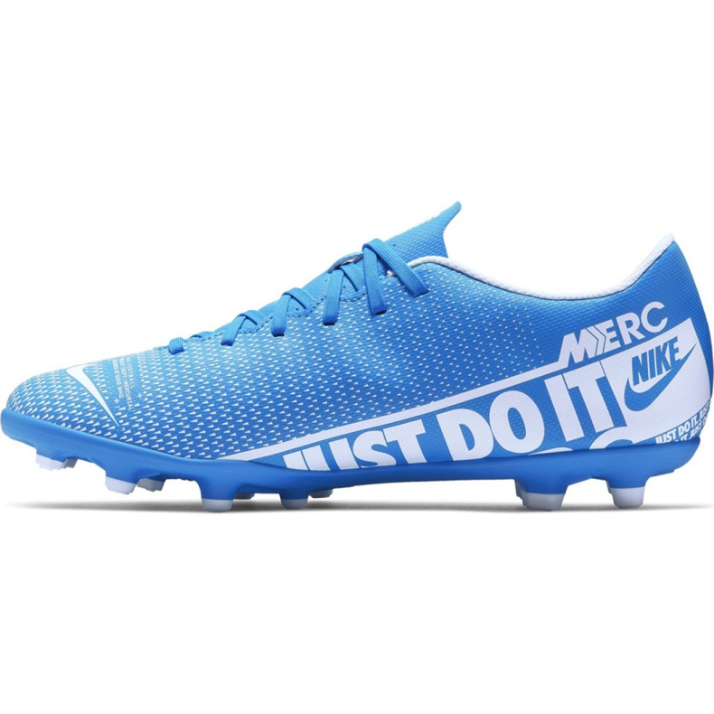 Nike Mercurial Vapor 13 Club FG / MG M AT7968-414 futballcipő kék kék 2 Nike Mercurial Vapor 13 Club FG / MG M AT7968-414 futballcipő kék kék 2