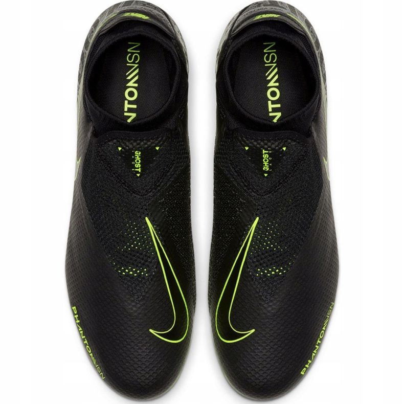 Nike Phantom Vsn Pro Df Fg M AO3266-007 futballcipő fekete fekete 1
