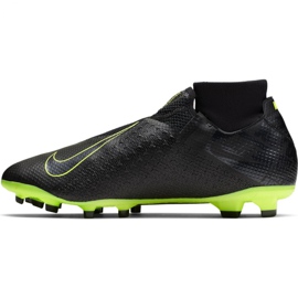 Nike Phantom Vsn Pro Df Fg M AO3266-007 futballcipő fekete fekete 2