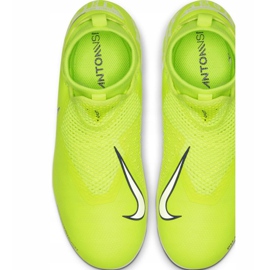 Nike Phantom Vsn Academy Df FG / MG Jr AO3287-717 futballcipő sárga sárga 1