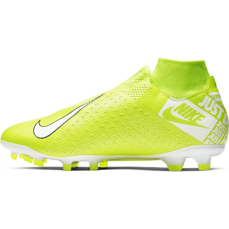 Nike Phantom Vsn Pro Df Fg M AO3266-717 futballcipő sárga sárga 2