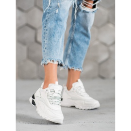 SHELOVET Divat Cipők fehér 1