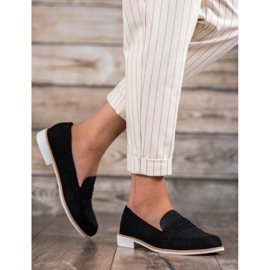 Bestelle Mucasins csillogással fekete 1