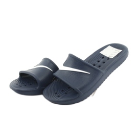 Nike Kawa Shower 832528 400 papucs fehér sötétkék 3