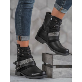 Bestelle Motoros csizma fekete 1