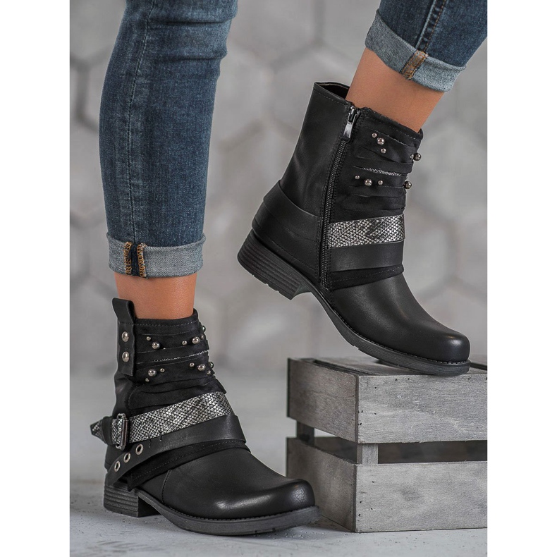 Bestelle Motoros csizma fekete 1