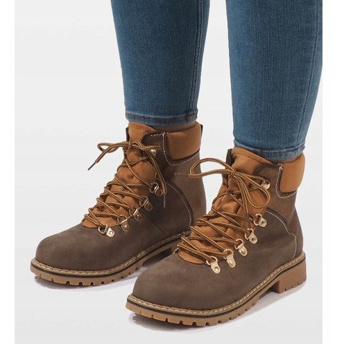 Teve velúr női csizma BK-29 barna 1 Teve velúr női csizma BK-29 barna 1