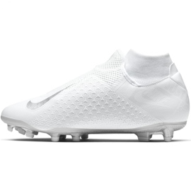Nike Phantom Vsn Academy Df FG / MG M AO3258-100 futballcipő fehér fehér 2