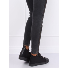 Fekete XY-35 Fekete neoprén szigetelésű cipők 2