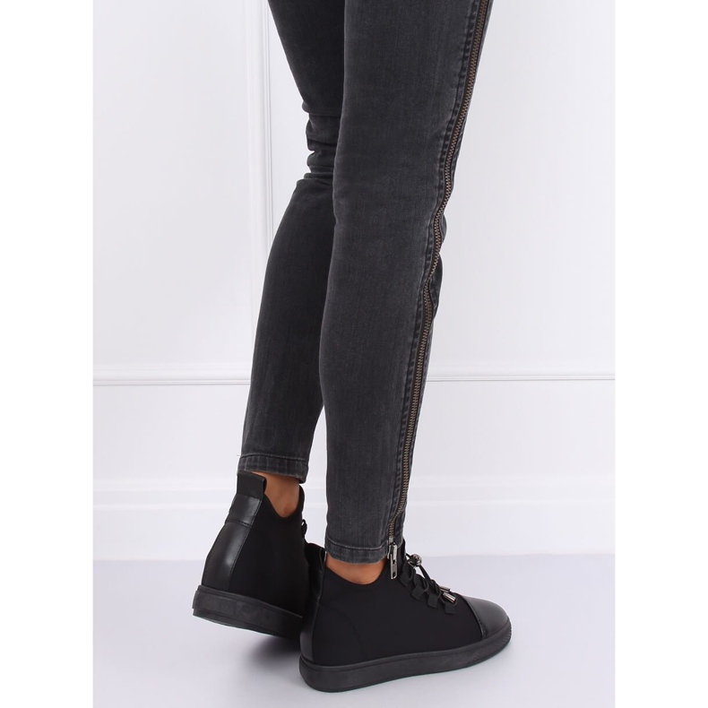 Fekete XY-35 Fekete neoprén szigetelésű cipők 2