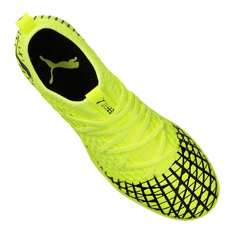 Puma Future 4.3 Netfit It M 105686-03 futballcipő sárga sárga 1