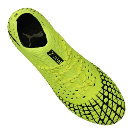Puma Future 4.1 Netfit Fg / Ag M 105579-03 futballcipő sárga sárga 2