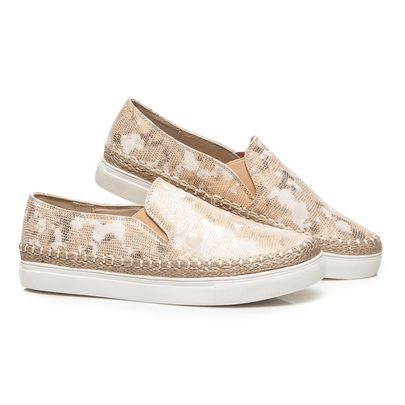 Vices Slip Ony, mint az Espadrilles sárga 2