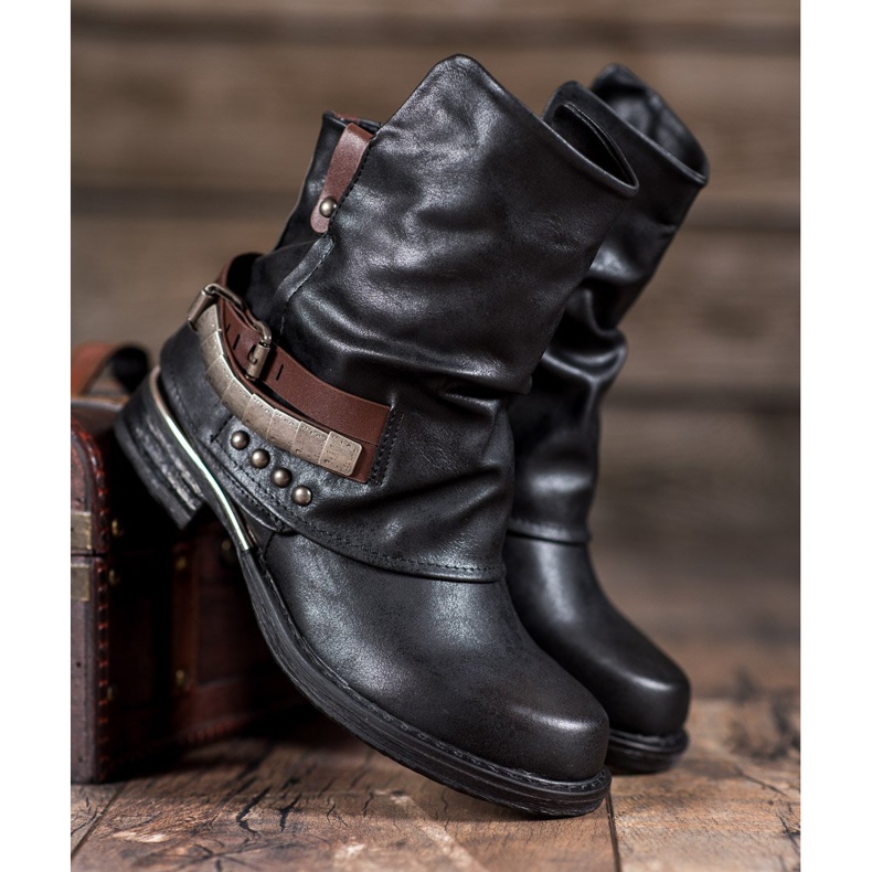 Seastar Divatos munkások fekete zöld 1