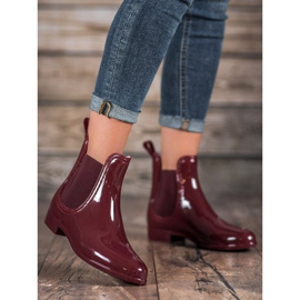 SHELOVET Lakkozott galushes piros 1