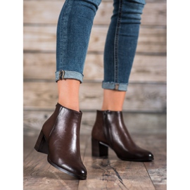 Csizma a poszton VINCEZA barna 1 Csizma a poszton VINCEZA barna 1