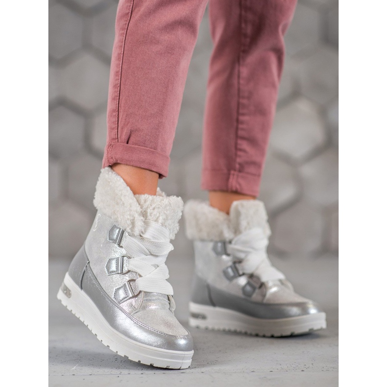 Meleg MCKEYLOR hócsizma szürke 1