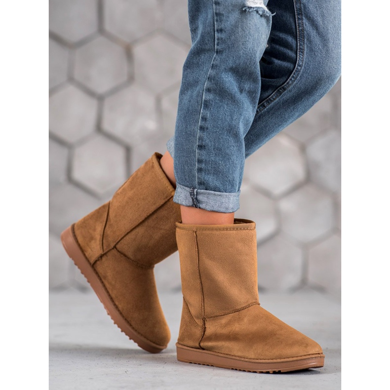 SHELOVET Klasszikus Mukluki barna 2