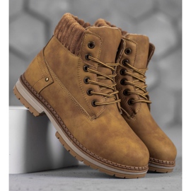 SHELOVET Divatos csapdázók barna 2