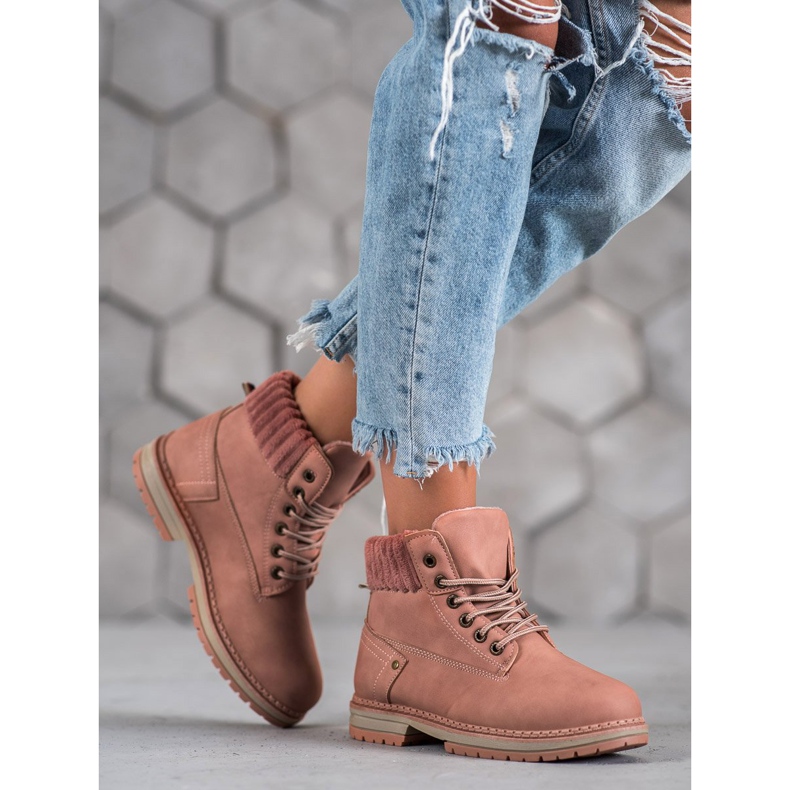 SHELOVET Divatos csapdázók rózsaszín 1