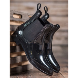 SHELOVET Női galoshes fekete 2