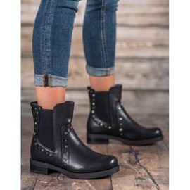 Bestelle Csúsztatható csizma fúvókákkal fekete 1 Bestelle Csúsztatható csizma fúvókákkal fekete 1