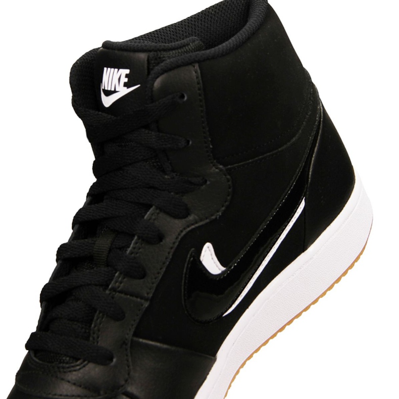 Nike Ebernon Mid Prem M AQ1771-002 cipő fekete 2