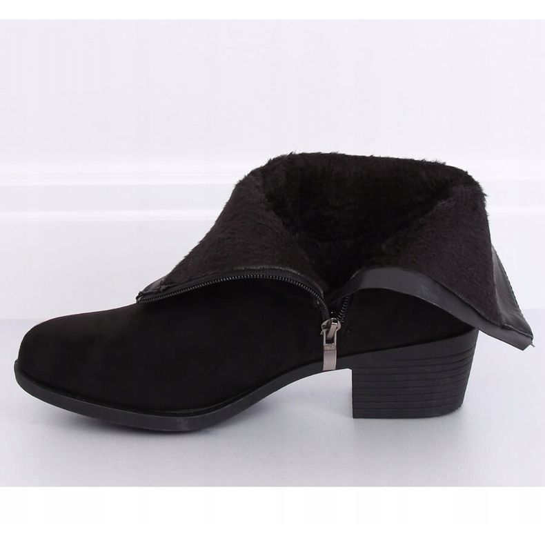 Fekete cowboycsizma nőknek 8035-GA Black 1