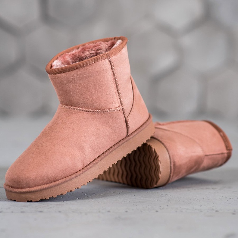 SHELOVET Por Mukluki rózsaszín 1