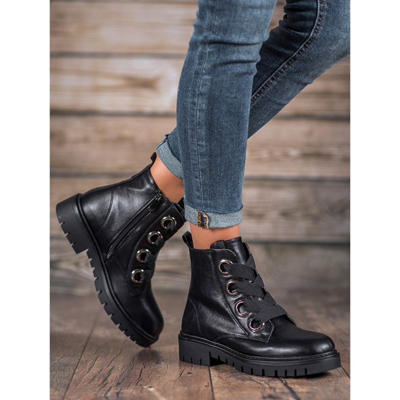 SHELOVET Munkavállalók a platformon fekete 2