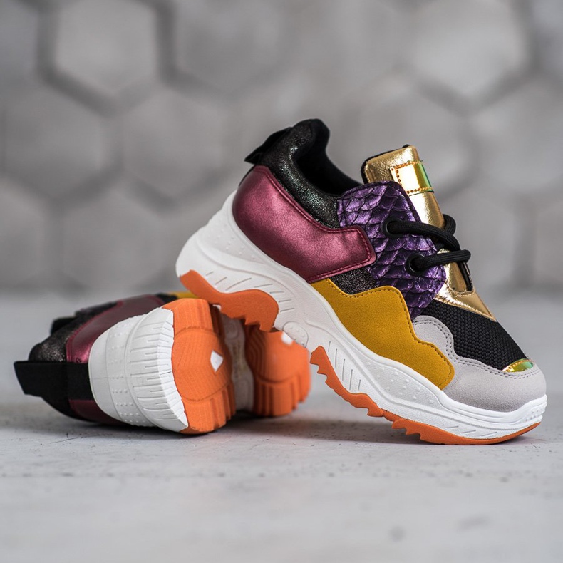 SHELOVET Tarka cipők sokszínű 2