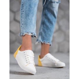 Bestelle Eco bőr cipők fehér 1