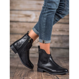 Filippo Kényelmes fekete csizma 2