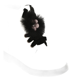 Lakkozott csizma Evento 1438 dobozból fehér fekete 1 Lakkozott csizma Evento 1438 dobozból fehér fekete 1