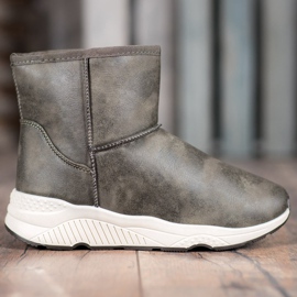 SHELOVET Kényelmes hócsizma sokszínű zöld 1 SHELOVET Kényelmes hócsizma sokszínű zöld 1