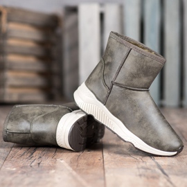 SHELOVET Kényelmes hócsizma sokszínű zöld 2 SHELOVET Kényelmes hócsizma sokszínű zöld 2