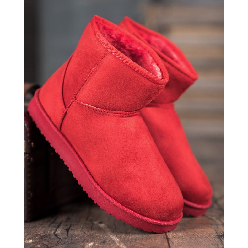 SHELOVET Vörös Mukluki piros 2