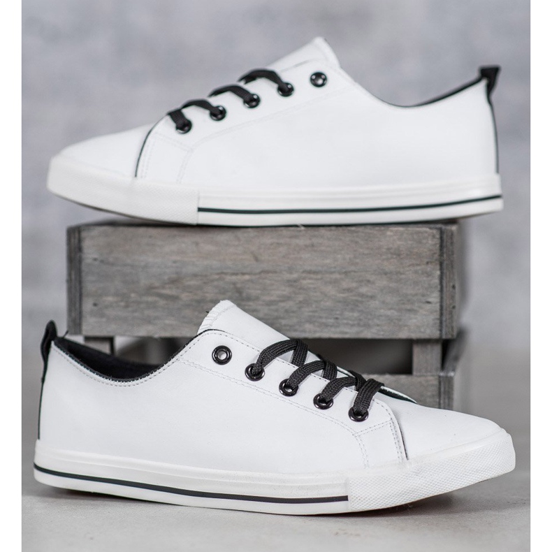 SHELOVET Kényelmes cipők fehér 2