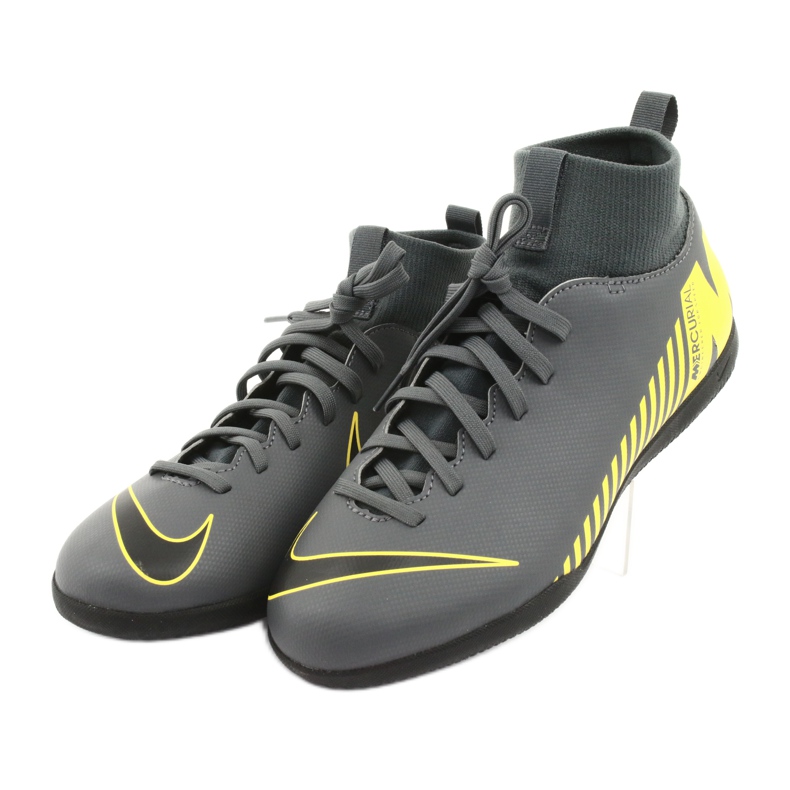 Belső cipő Nike Mercurial Superfly X 6 Club Ic Jr AH7346-070 szürke 3