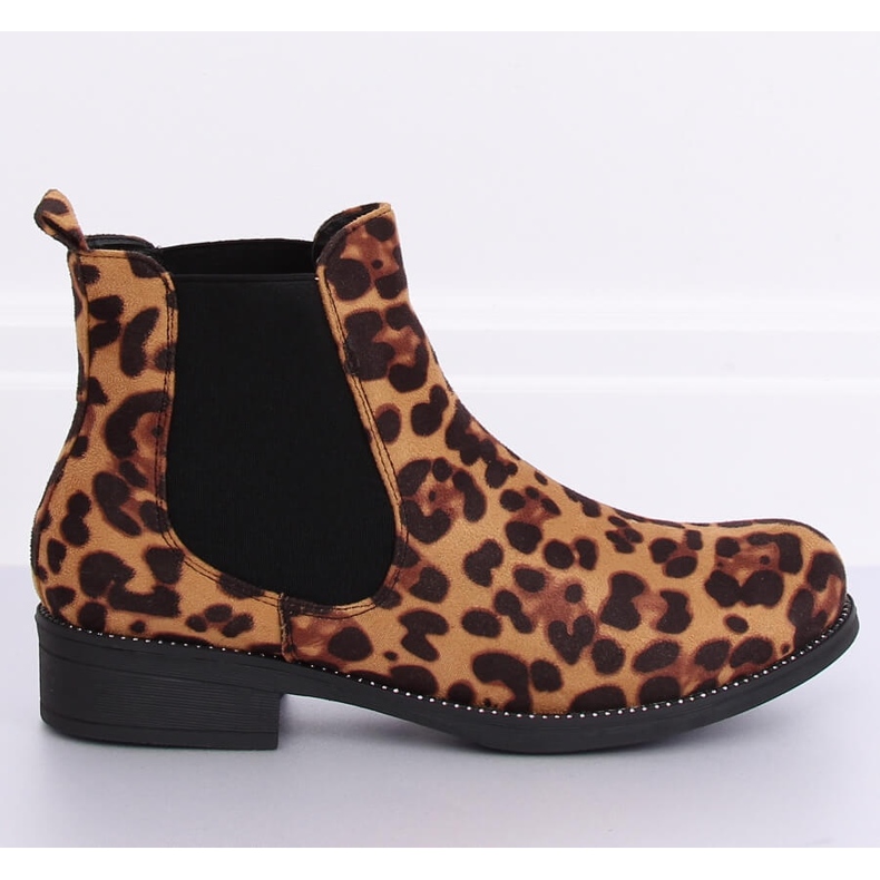 Női Chelsea csizma leopárdmintával 7390-PA Leopard barna 1