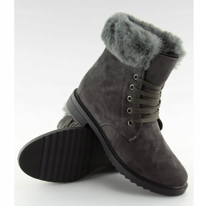 Szürke szigetelésű csizma MP-37 Szürke 2