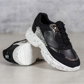 Mckeylor Divatos cipők fekete 2 Mckeylor Divatos cipők fekete 2