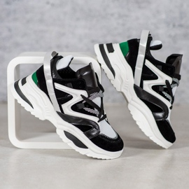 Divatos VICES cipők fehér fekete sokszínű 1 Divatos VICES cipők fehér fekete sokszínű 1