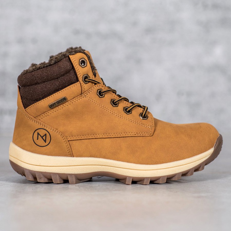Meleg MCKEYLOR túracipő barna 2